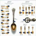 The Christmas Spoons and Forks from A. Michelsen/Georg Jensen since 1910