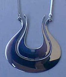 Erik Blom silver pendant for David-Andersen