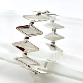 Silver bracelet by Alton AB