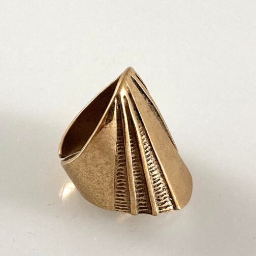 Bronze Ring by Marianne Berg for Uni David-Andersen | Tradition and Creativity